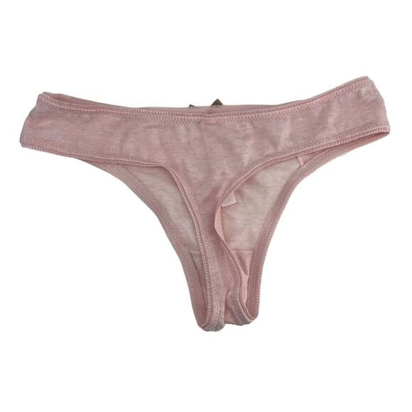 Splendies Pale Pink Thong Panty Womens Size Small - Picture 5 of 6